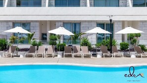 Pool - מיני פנטהאוז 2 חדרי שינה במתחם סי סייד - By Edom (Eilat)