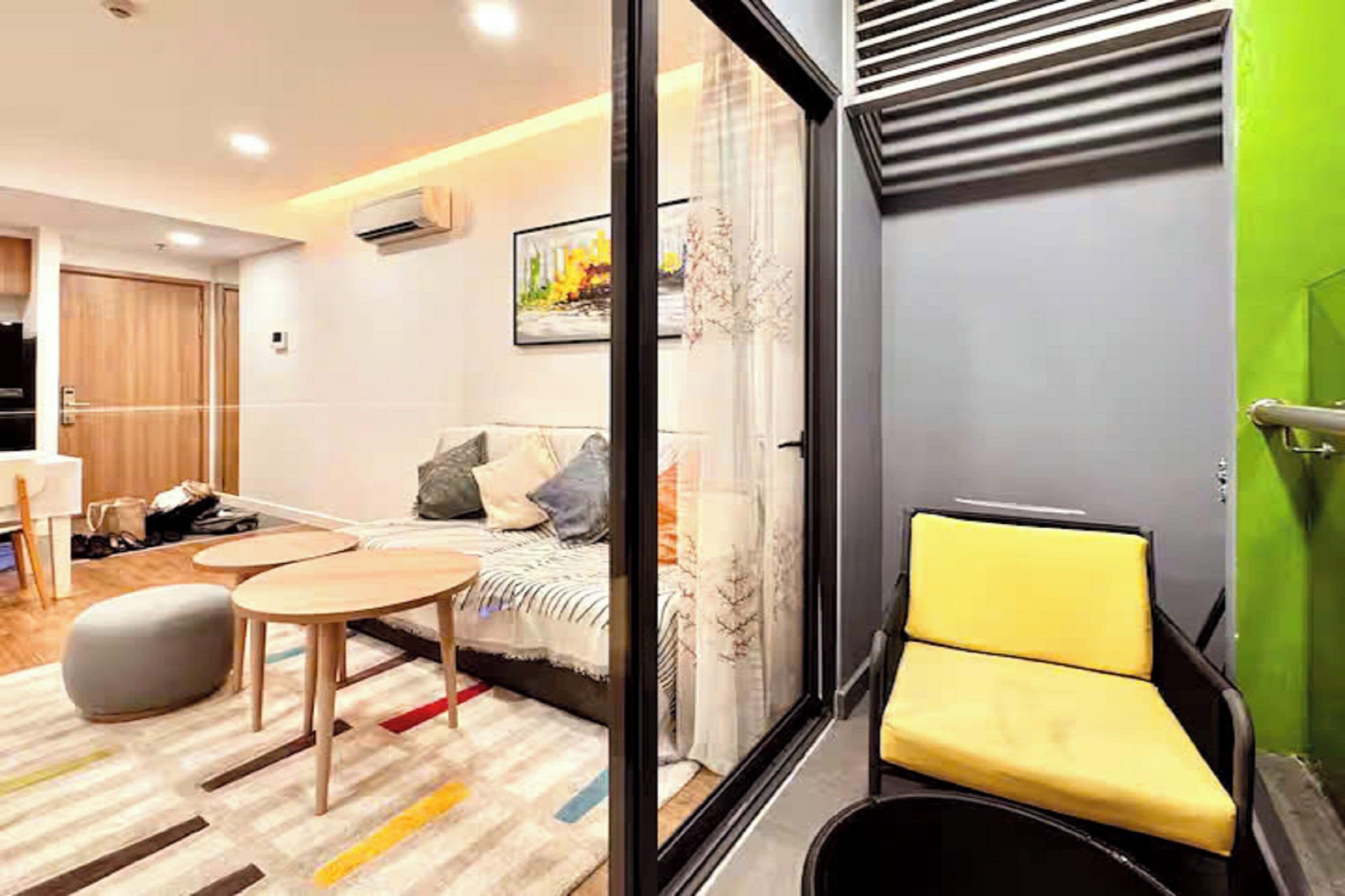 Suite Majestueuse, 1 chambre, accès au salon club, vue piscine | Balcon