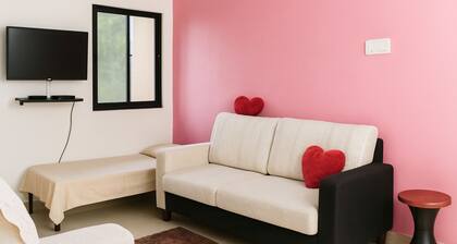 Cozy 1-BHK Family Apartment On Highway Chandrapur with AC, Kitchen, 2 Balconies