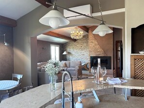 Dining - Maison Belle Vue  – Charming villa with pool & breathtaking views - Near Nice (Carros)