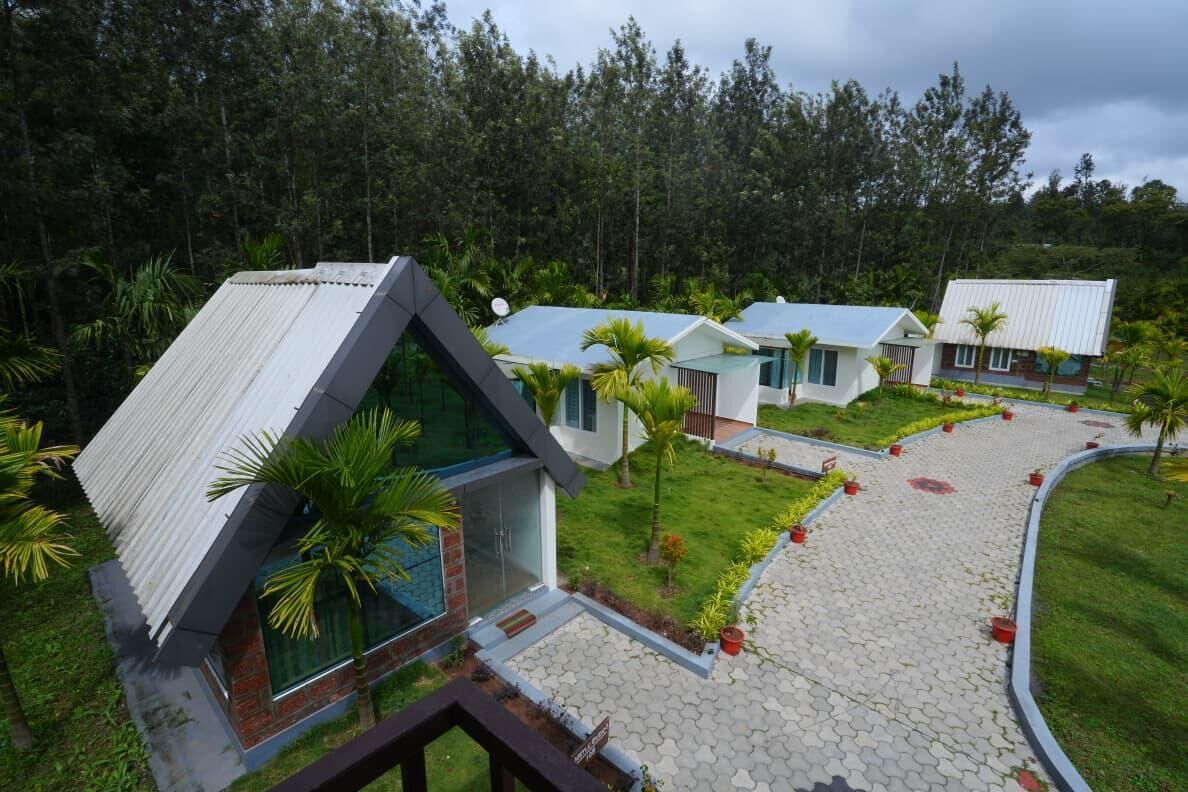 Fassade der Unterkunft