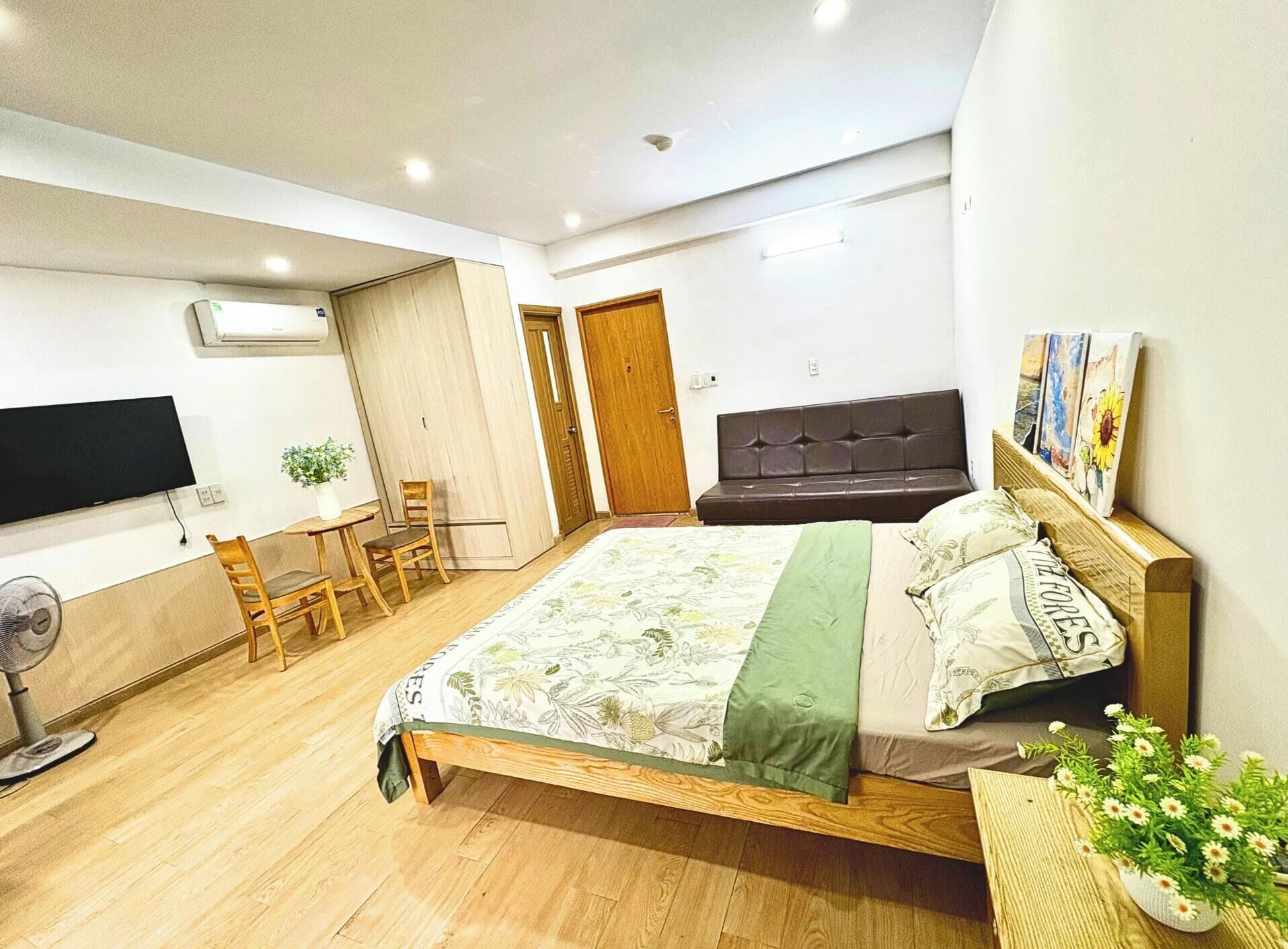 Studio Affaires | Literie de qualité supérieure, Wi-Fi gratuit, draps fournis