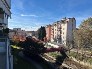 Uitzicht vanuit accommodatie