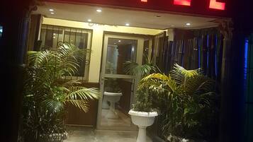 Entrada de la propiedad