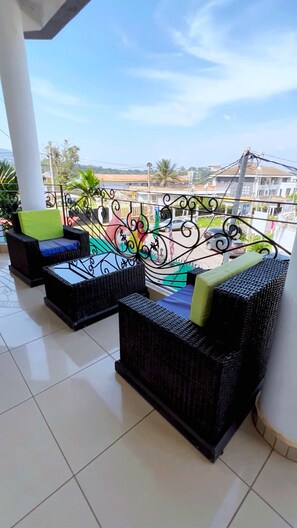 Appartamento Deluxe, balcone | Balcone