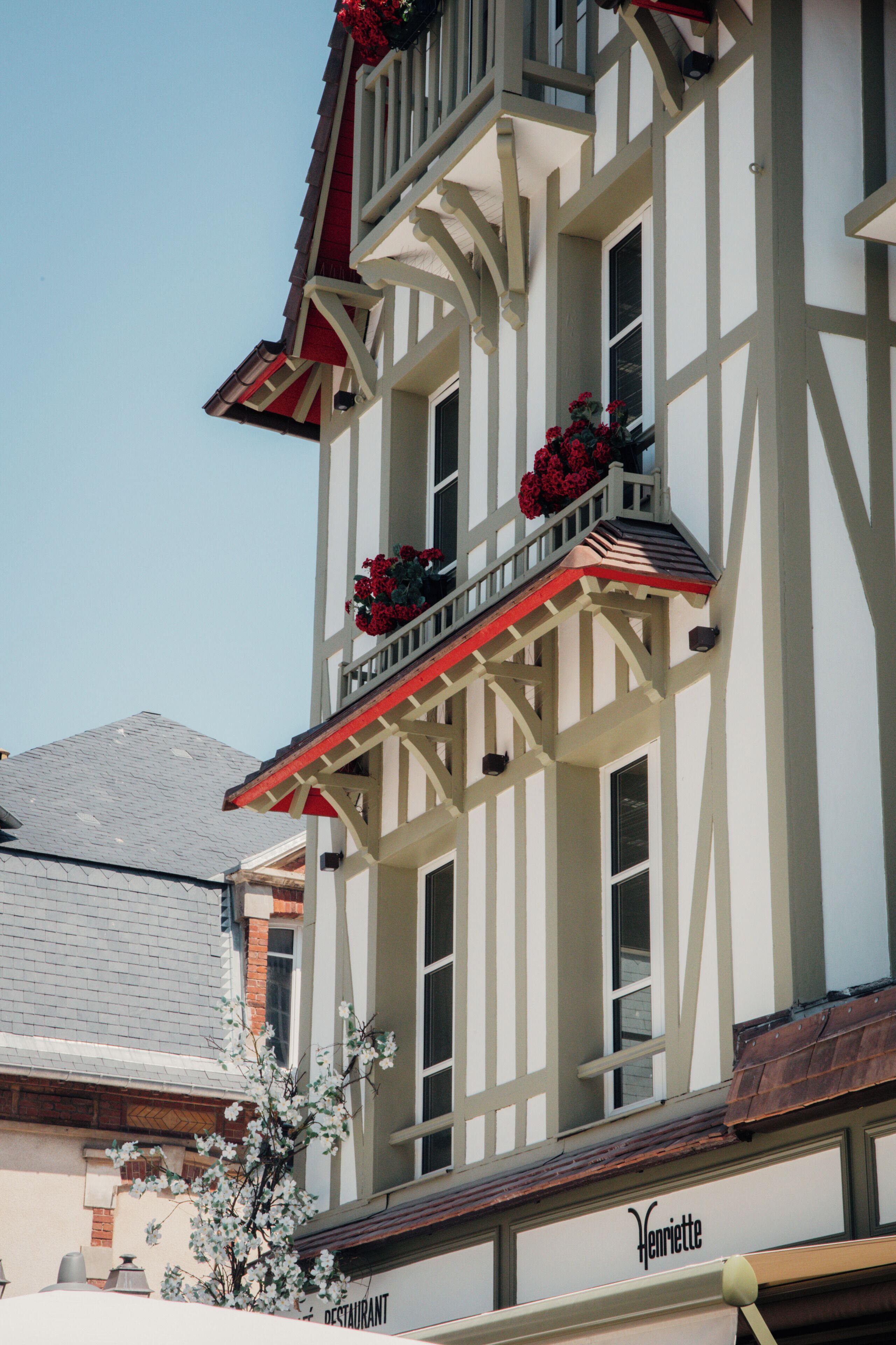 Façade de l’hébergement