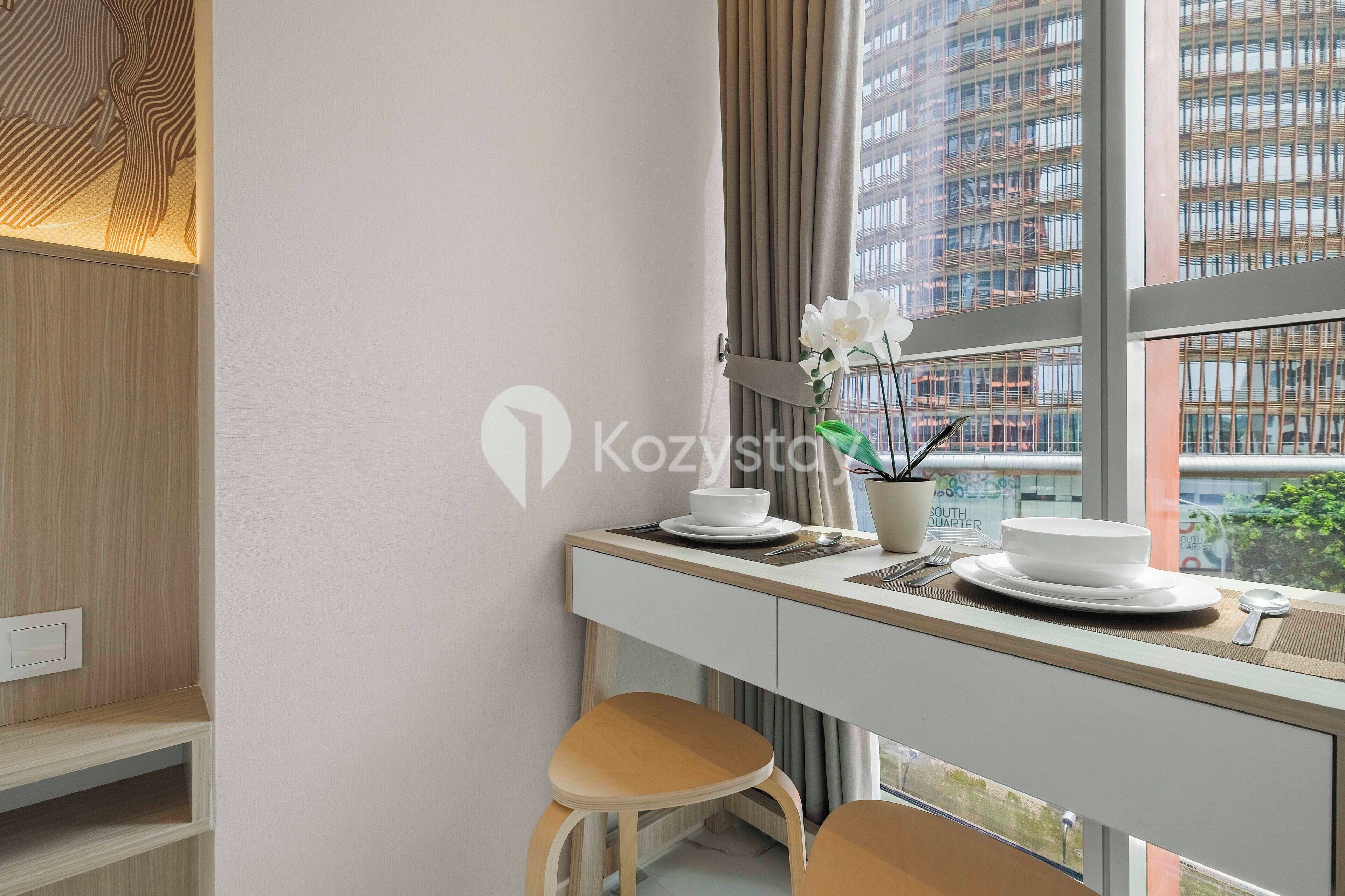 Apartment, 1 Bedroom, City View | Dining room