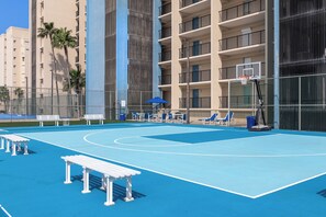 Sports court - 10th-Floor 3BR w/ Balcony: Suntide III - Unit 1006 (South Padre Island)