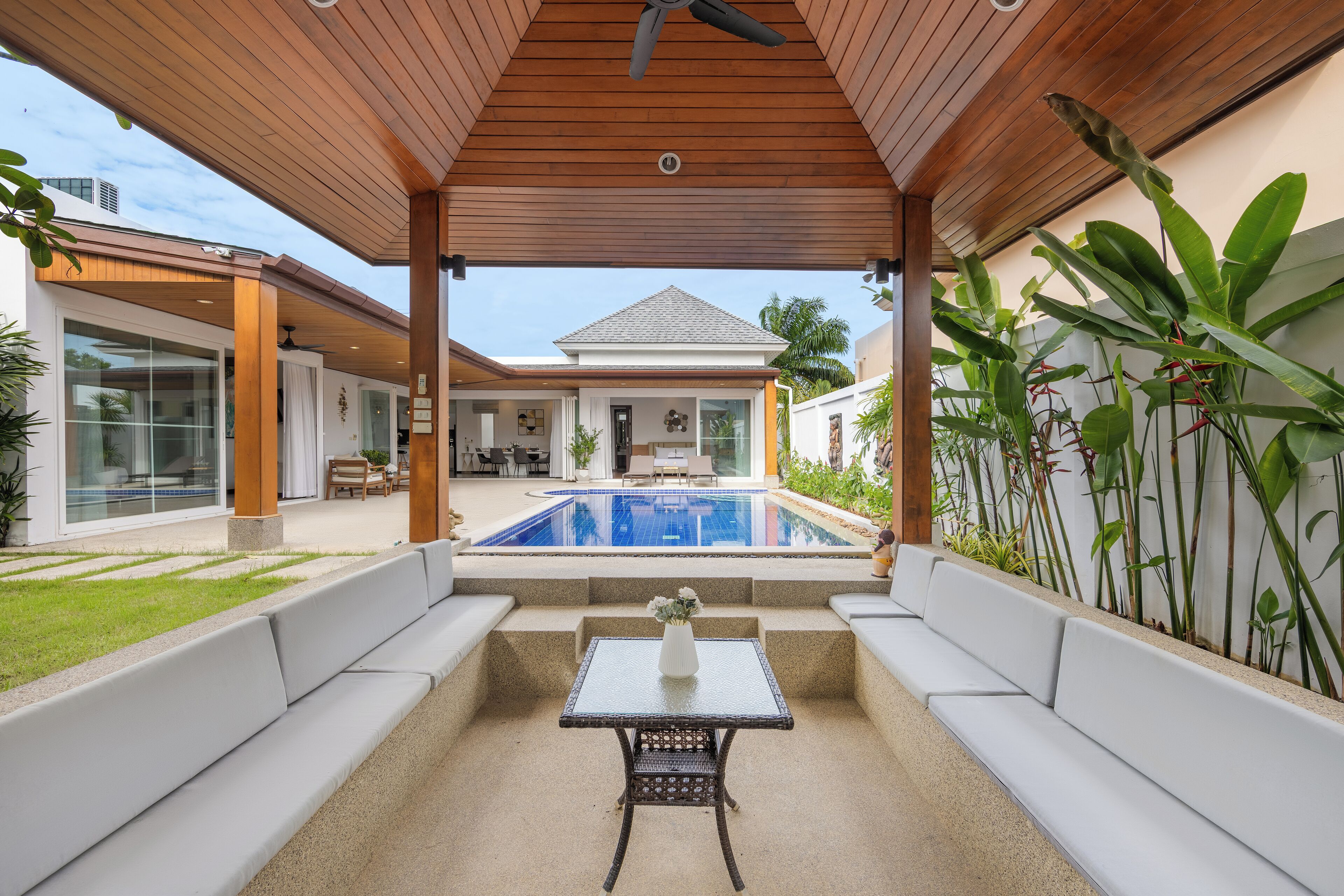 Design Villa, 2 Bedrooms, Private Pool, Pool View | Lanai