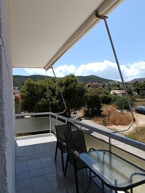 Comfort Quadruple Room, Balcony, Sea View | Free WiFi - GOLDEN BEACH (Vathi)