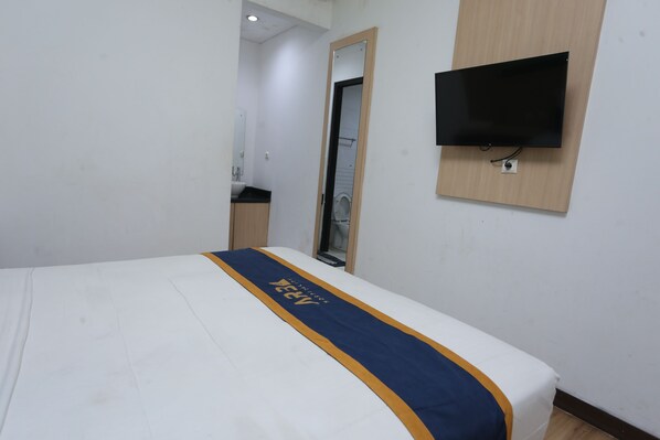 Habitación doble superior | Escritorio, espacio para trabajar con laptop y wifi gratis 