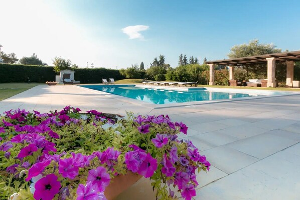 Pool - Villa Riggia – Dependence Tennis with Air Conditioning (Nardò)