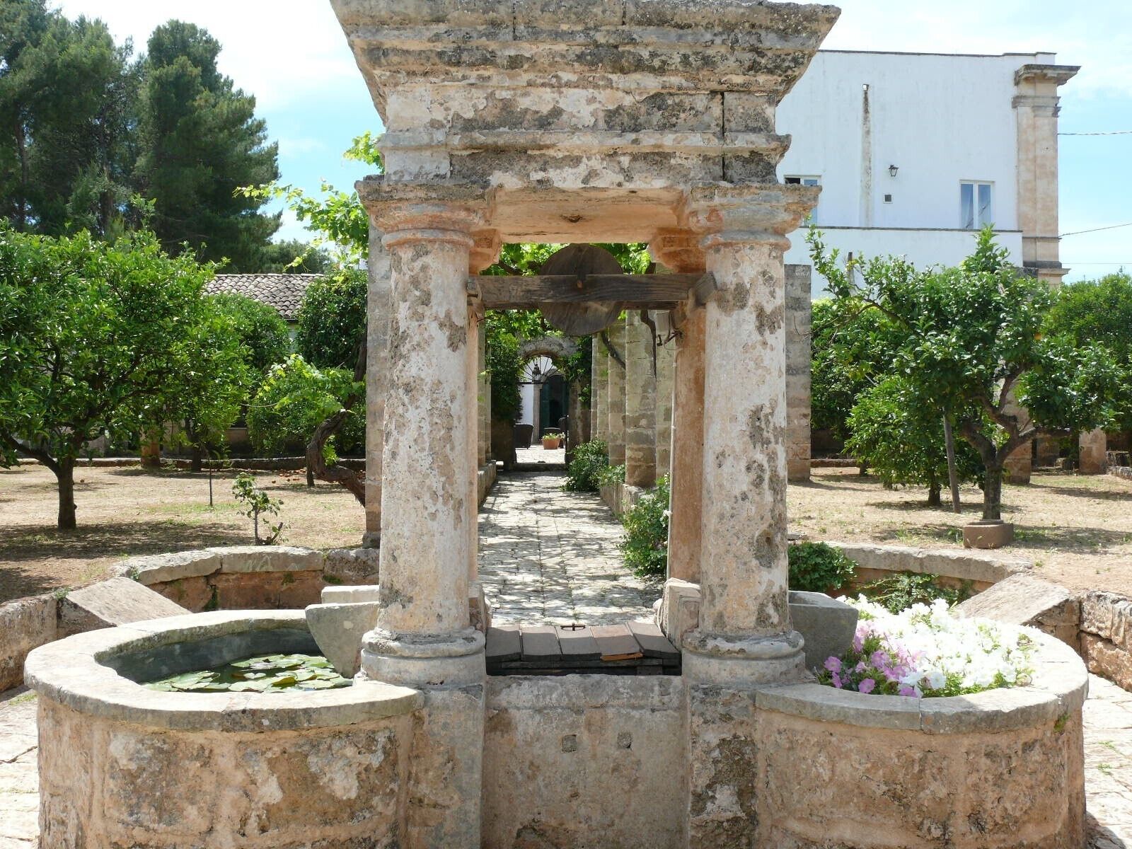 Enceinte de l’hébergement