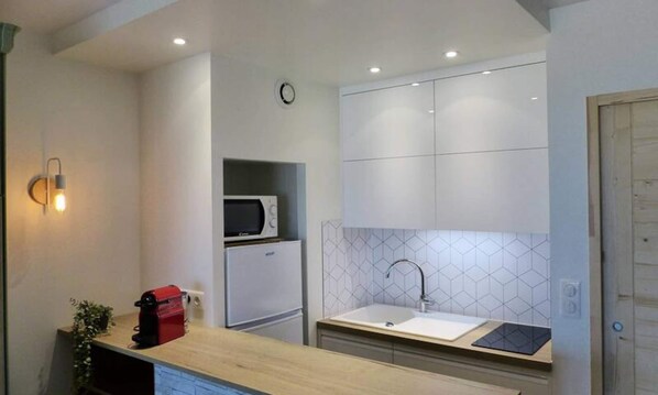 Fridge, microwave, oven, coffee/tea maker - Apartment in Capbreton With Ocean Views (Capbreton)