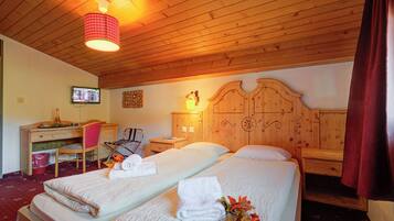 Familienstudio, Bergblick (Single Rooms) | Kostenloses WLAN, Bettwäsche