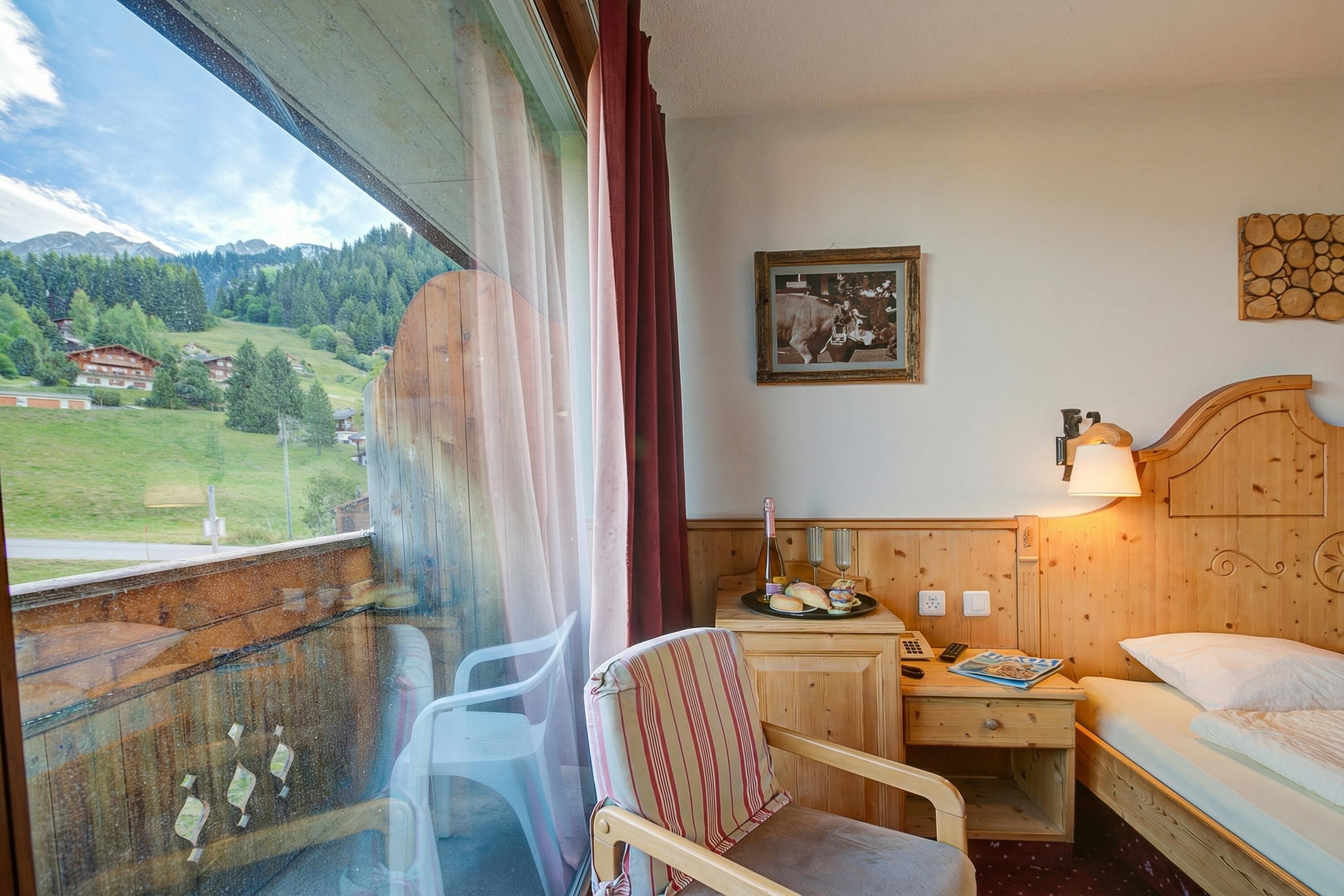 Studio familial, vue sur la montagne (Twin Rooms With Balcony) | Vue de la chambre