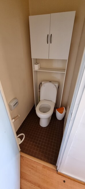 Towels, soap, toilet paper