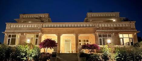 Fassade der Unterkunft