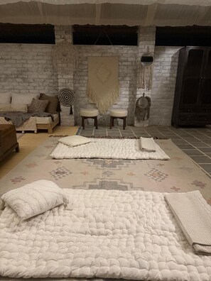 Sala de estar en el lobby