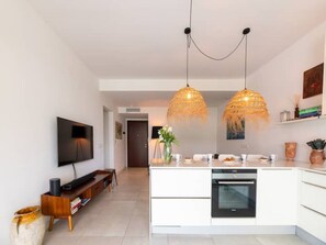 Apartment | Private kitchen | Cleaning supplies - Luxury Apartment in Juan les Pins (Antibes)