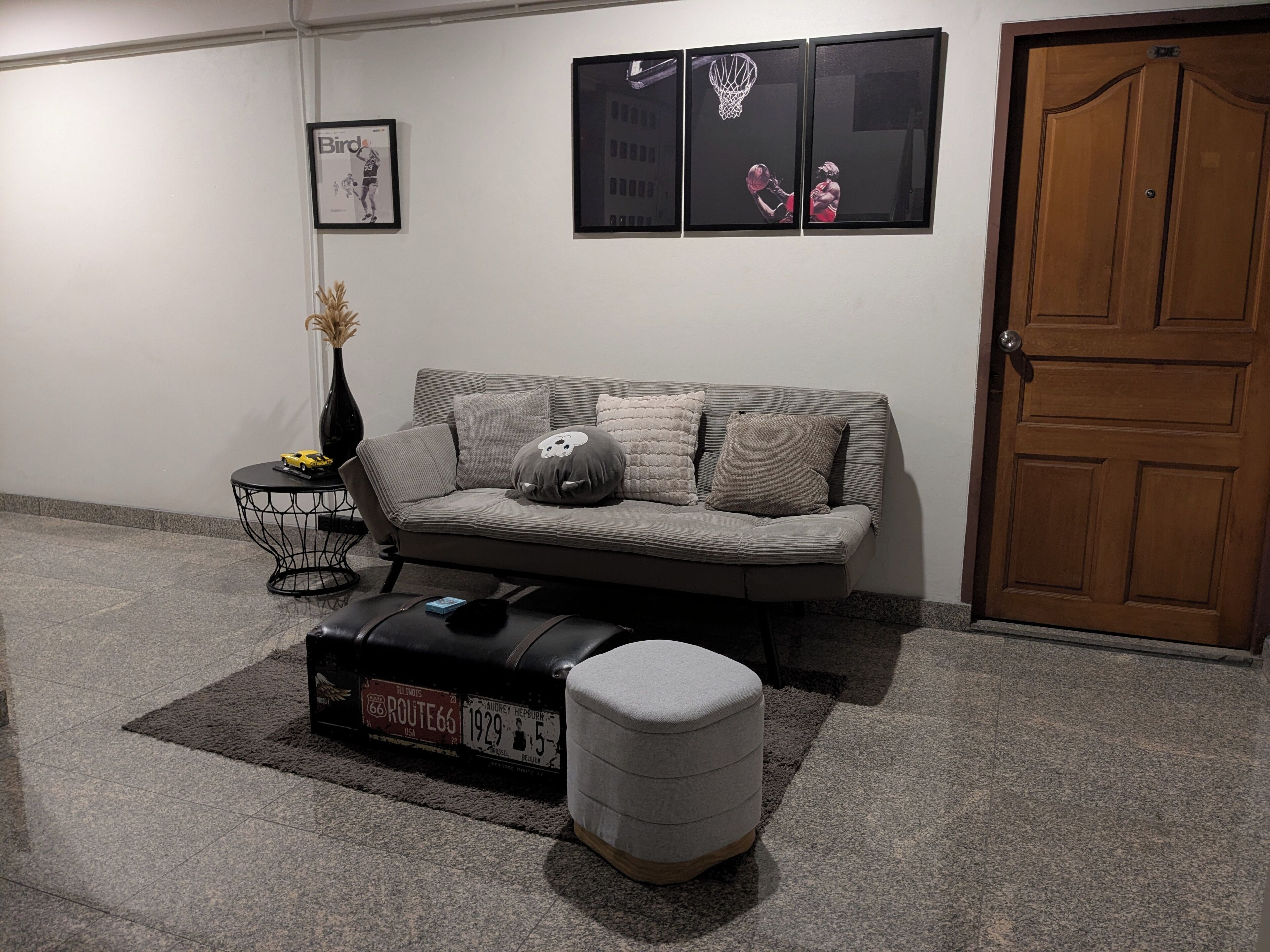 บริเวณนั่งเล่นที่ล็อบบี้