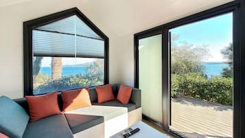 Mobile Home, 1 Bedroom, Terrace, Partial Sea View | View from room