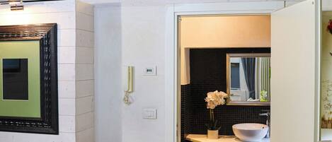 Estúdio, 1 cama King, para não fumantes | Área de estar