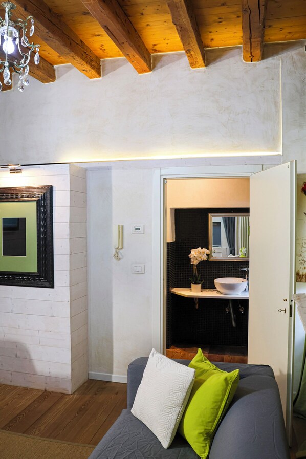 Studio, 1 King Bed, Non Smoking | Living area | Flat-screen TV - Casa Pannella (Vittorio Veneto)