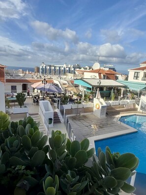 Pool - Cindy's Golden Bay Sea View terrace (Los Cristianos)