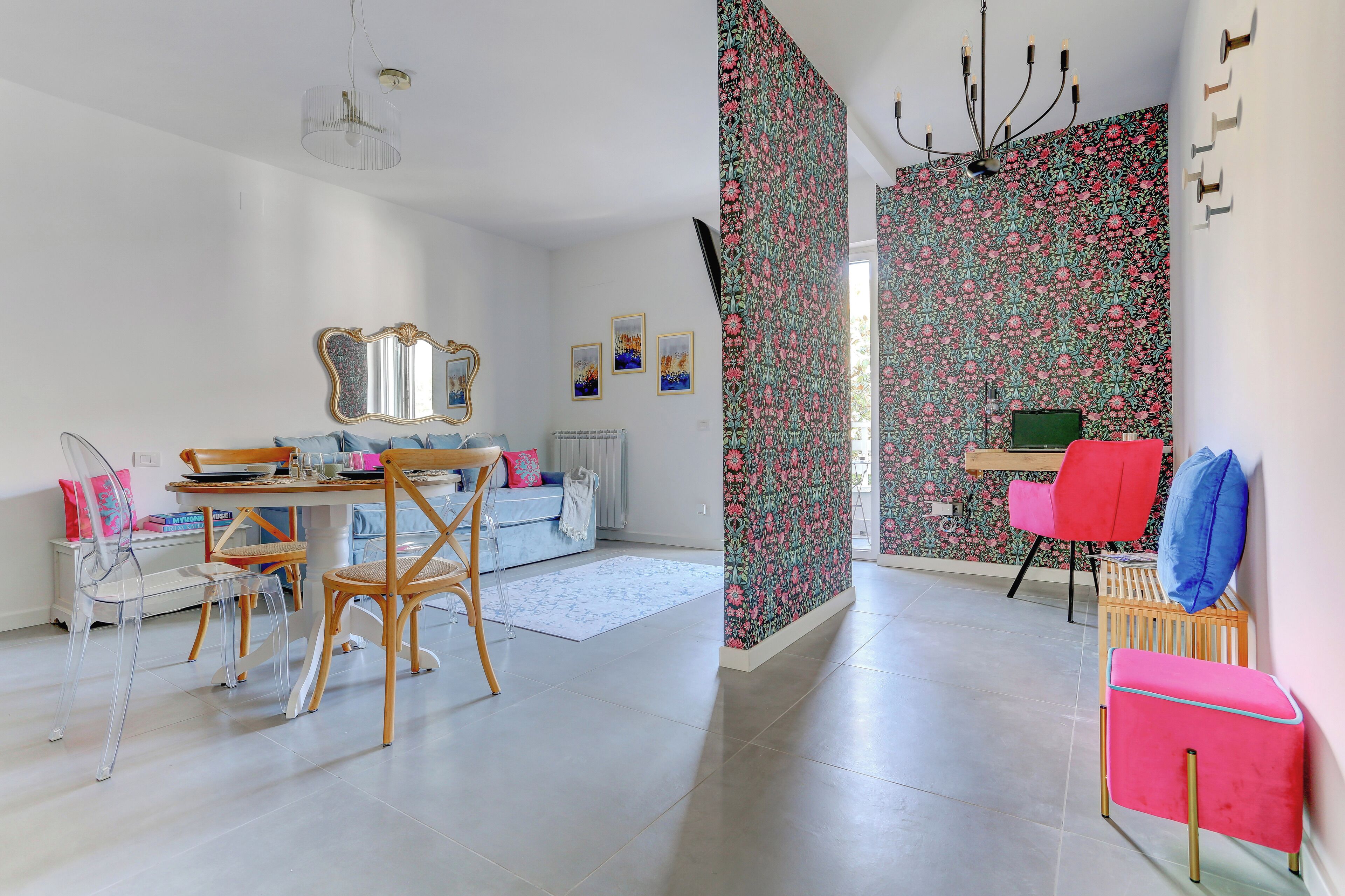 Apartment, Balcony, Mountain View | Living area | Flat-screen TV
