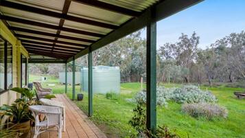 Ferienhaus, 3 Schlafzimmer, Raucher, Balkon | Terrasse/Patio