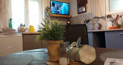 Ăcrin de nature et source d'arts, riviĂšre, animaux bienvenus, calme magique !