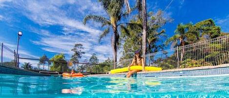 Seasonal outdoor pool