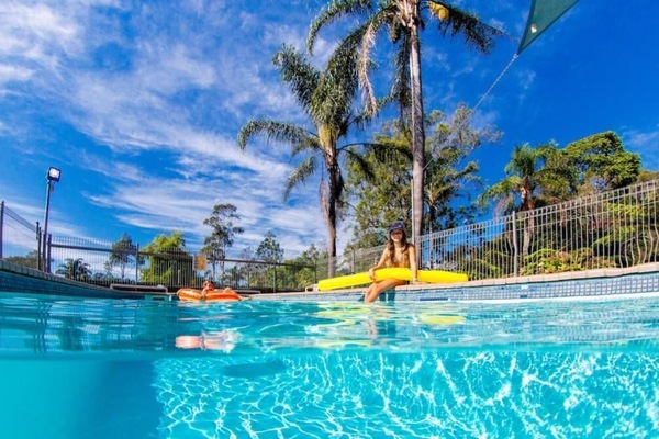 Seasonal outdoor pool