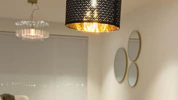 Luxury Apartment, Balcony, Ocean View | Living area