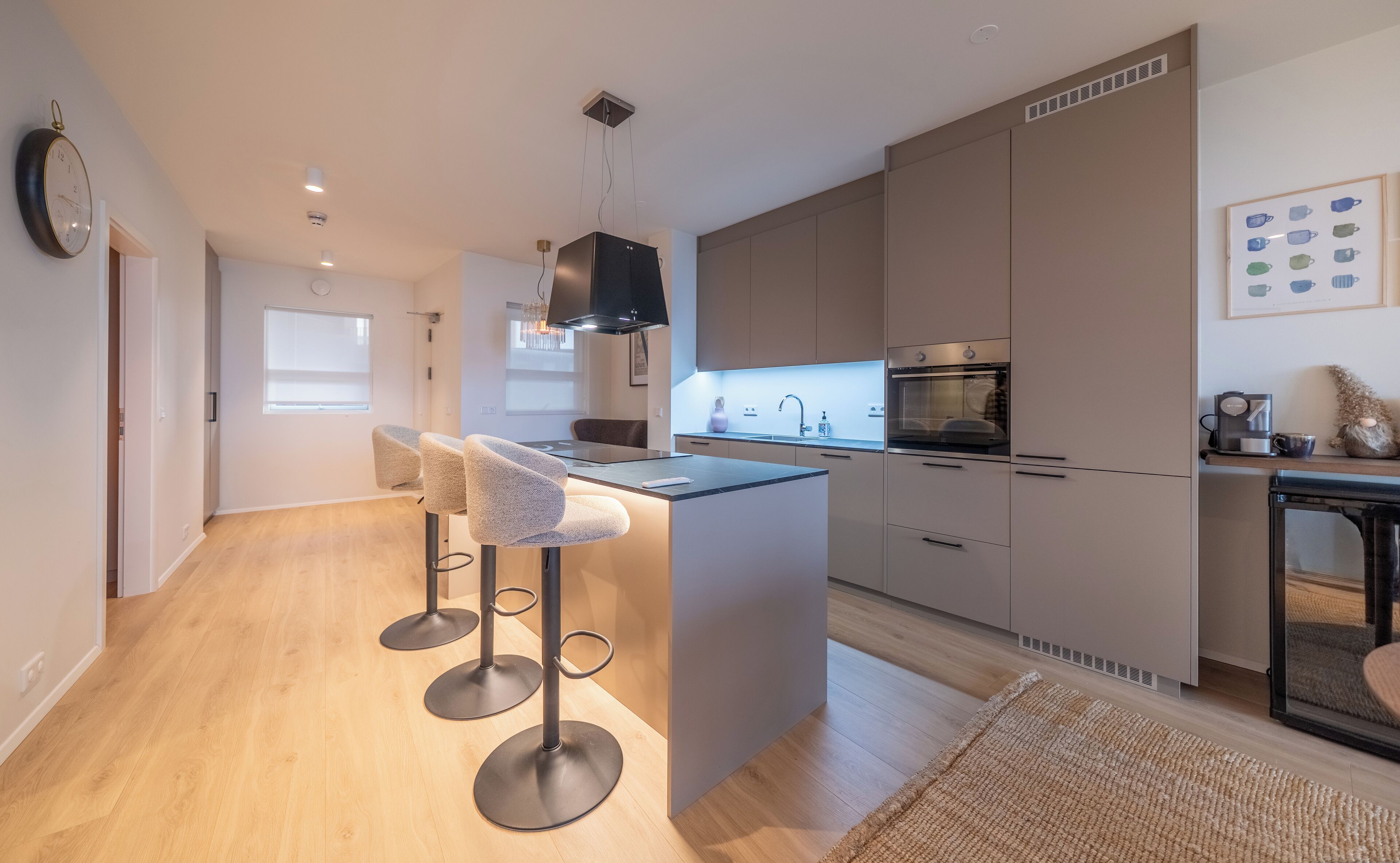 Luxury Apartment, Balcony, Ocean View | Private kitchen | Espresso maker, coffee/tea maker, electric kettle