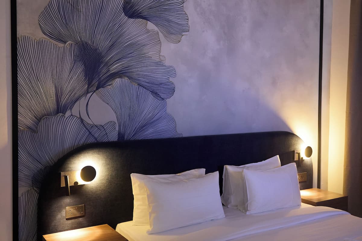 Apartament, 1 dormitori, no fumadors | Caixa forta a l'habitació i escriptori