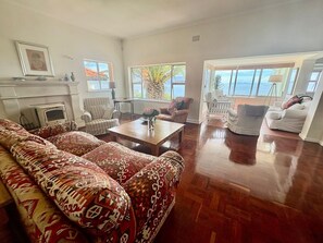 TV connectée, cheminée