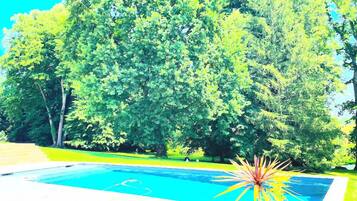 Seasonal outdoor pool