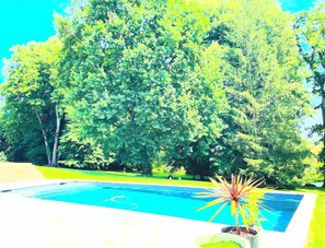 Seasonal outdoor pool