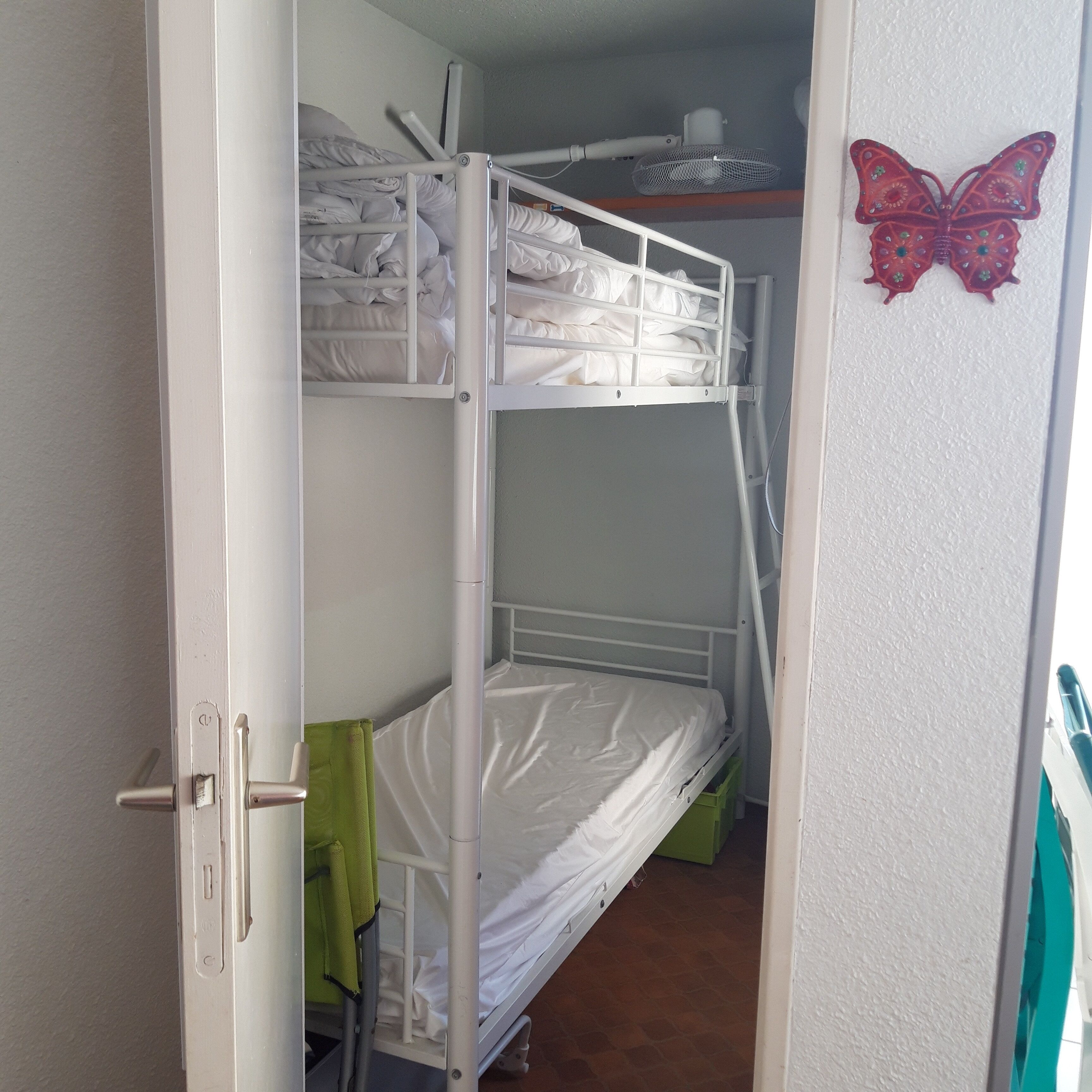 1 Schlafzimmer, Bügeleisen/Bügelbrett