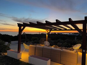 Terrace/patio - Wonderful Villa for 8p 3min to the beach with heated pool (Ferragudo)