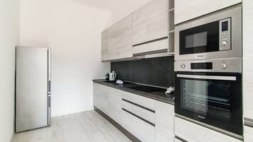 Apartment | Premium bedding, down comforters, iron/ironing board, cribs/infant beds