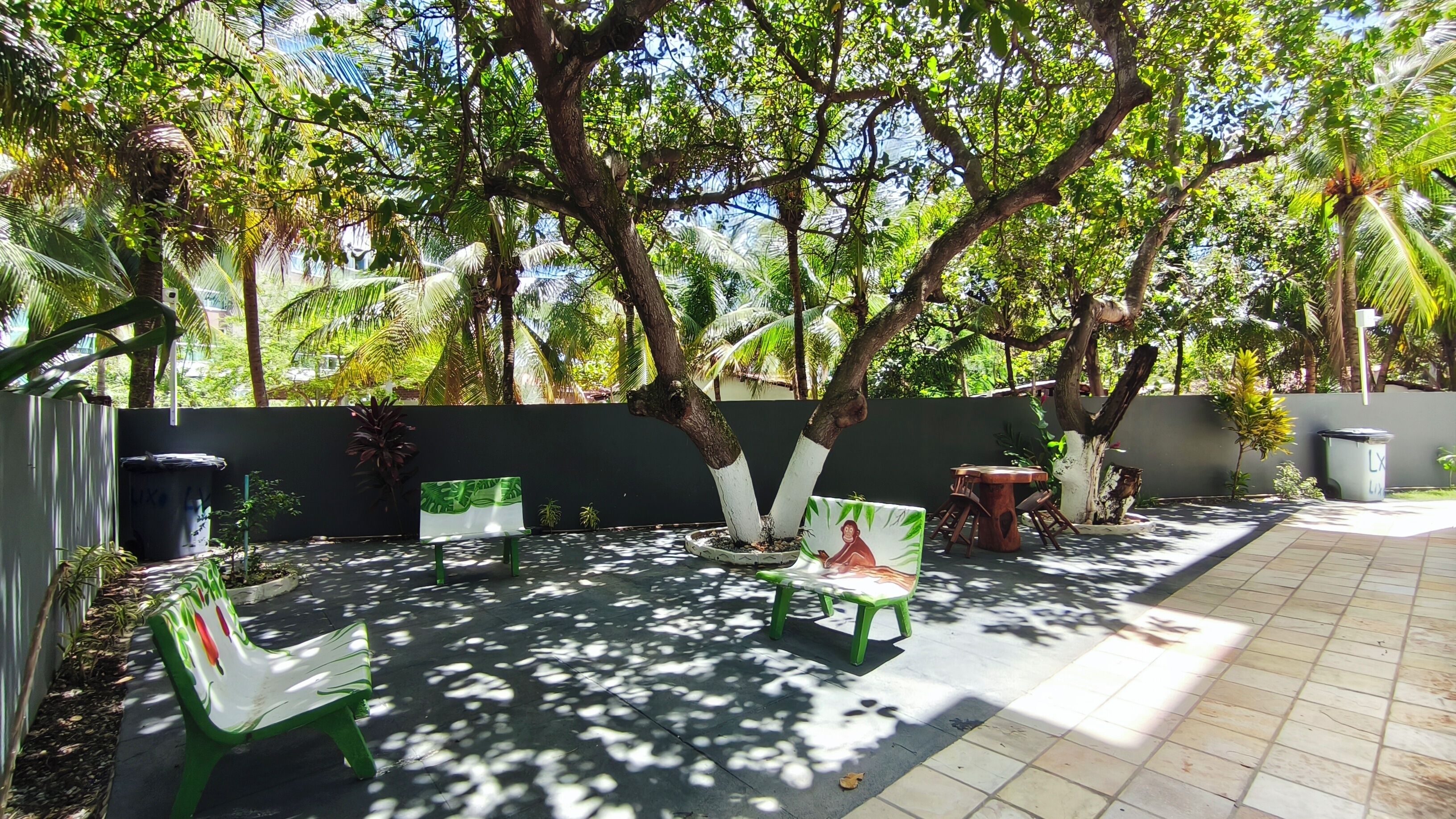 Enceinte de l’hébergement