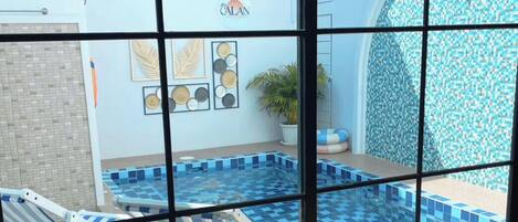 Deluxe-villa - privat pool | Terrasse/gårdhave