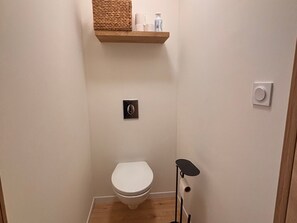 Hair dryer - Renovated mezzanine T2 apartment Formiguères, 10 ppl, near shops (Formiguères)