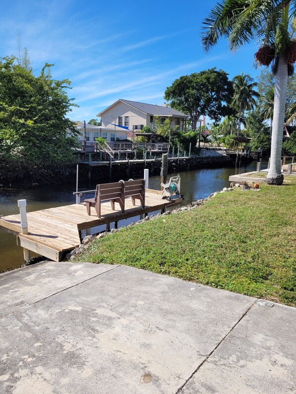 Property grounds - 3-bedroom canal front home (Naples)