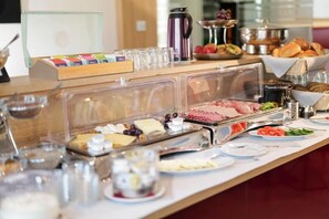 Morgenmadsbuffet hver dag mod et gebyr