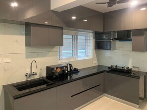 Deluxe-Apartment, 3 Schlafzimmer | Eigene Küche