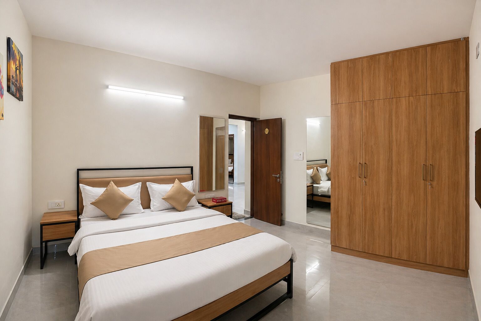 Deluxe Apartment, 3 Bedrooms | Desk, blackout curtains, soundproofing, iron/ironing board